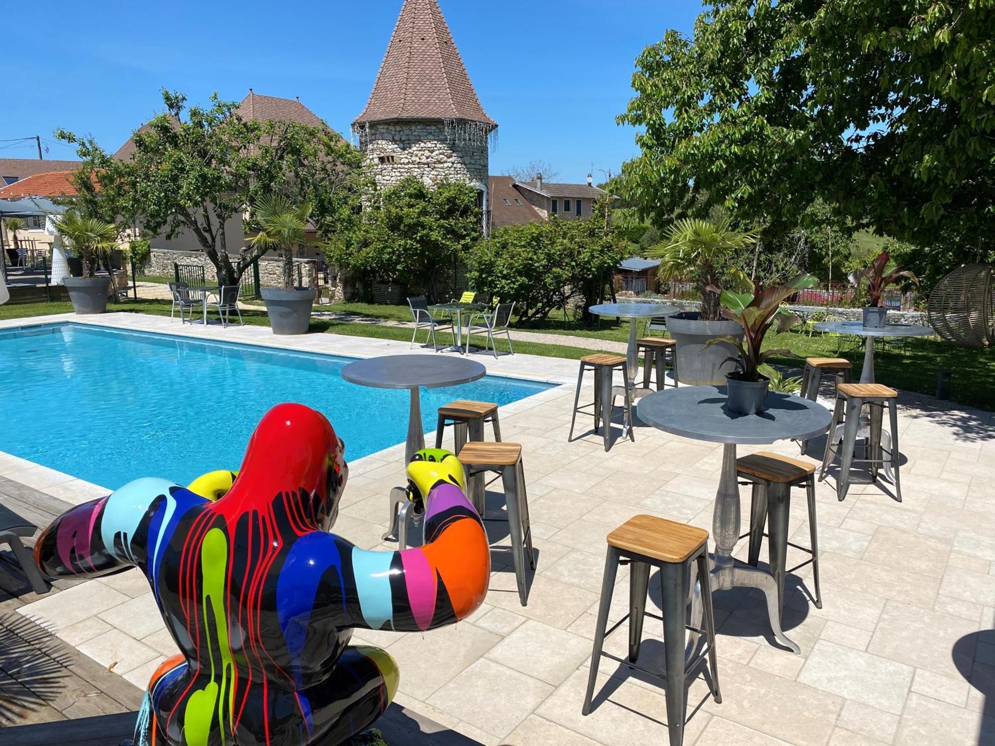 Hotel Domaine De Suzel Vignieu Zewnętrze zdjęcie